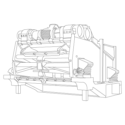 VSM Multi-Sizer Separator Shaker Brandt Style